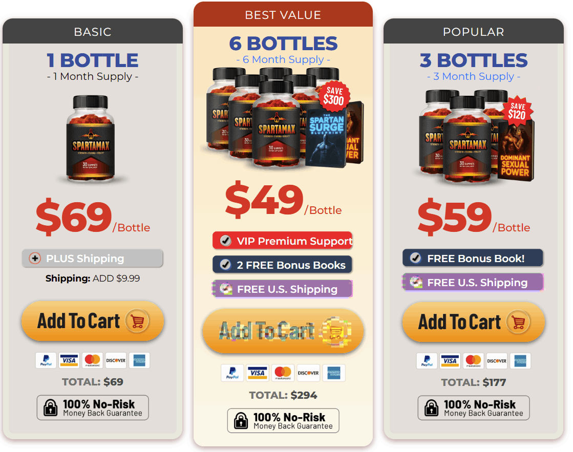 Spartamax Limited Time Offer